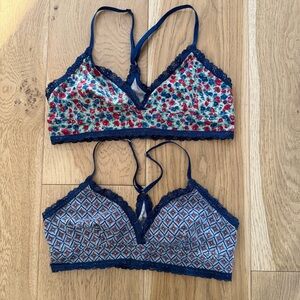 Gilly Hicks Bralettes- set of 2